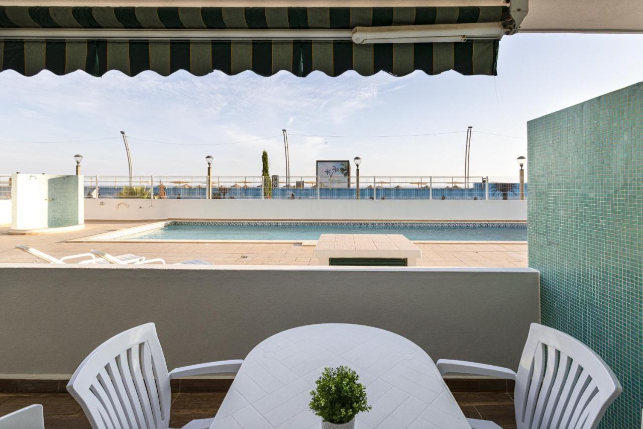 Miral 2 - Beach Front Apartment With Pool Quarteira Bagian luar foto